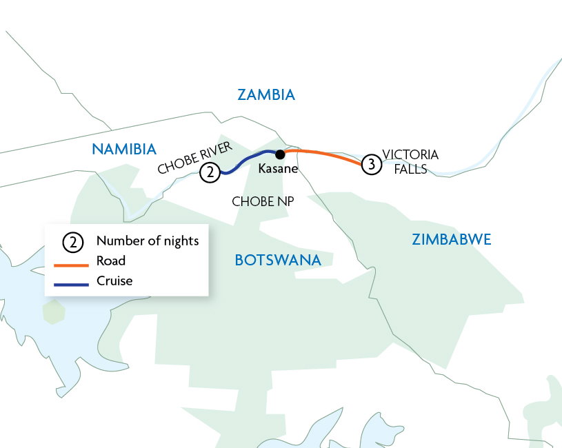 Chobe River Cruise & Victoria Falls